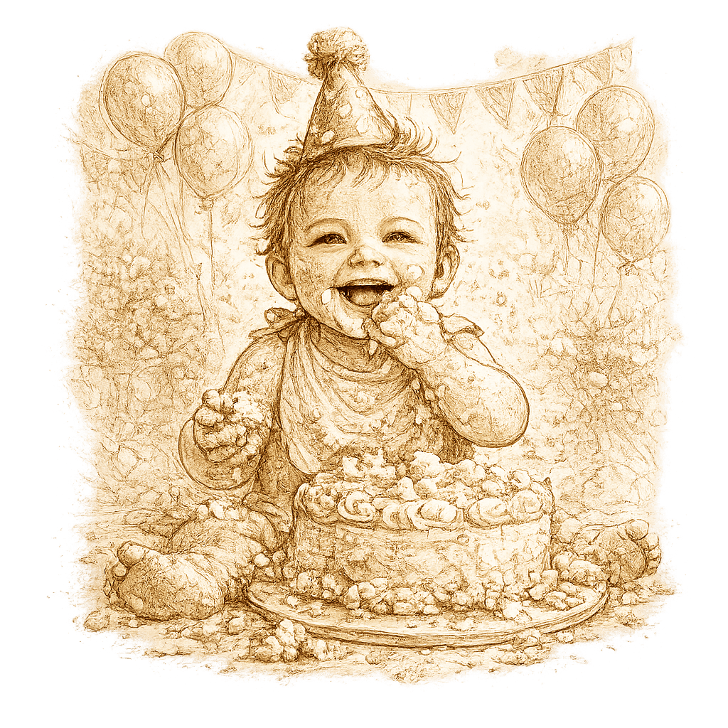 Smash the cake (1 an)